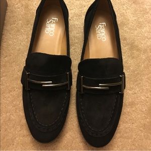 Franco Sarto Suede Leather Loafers